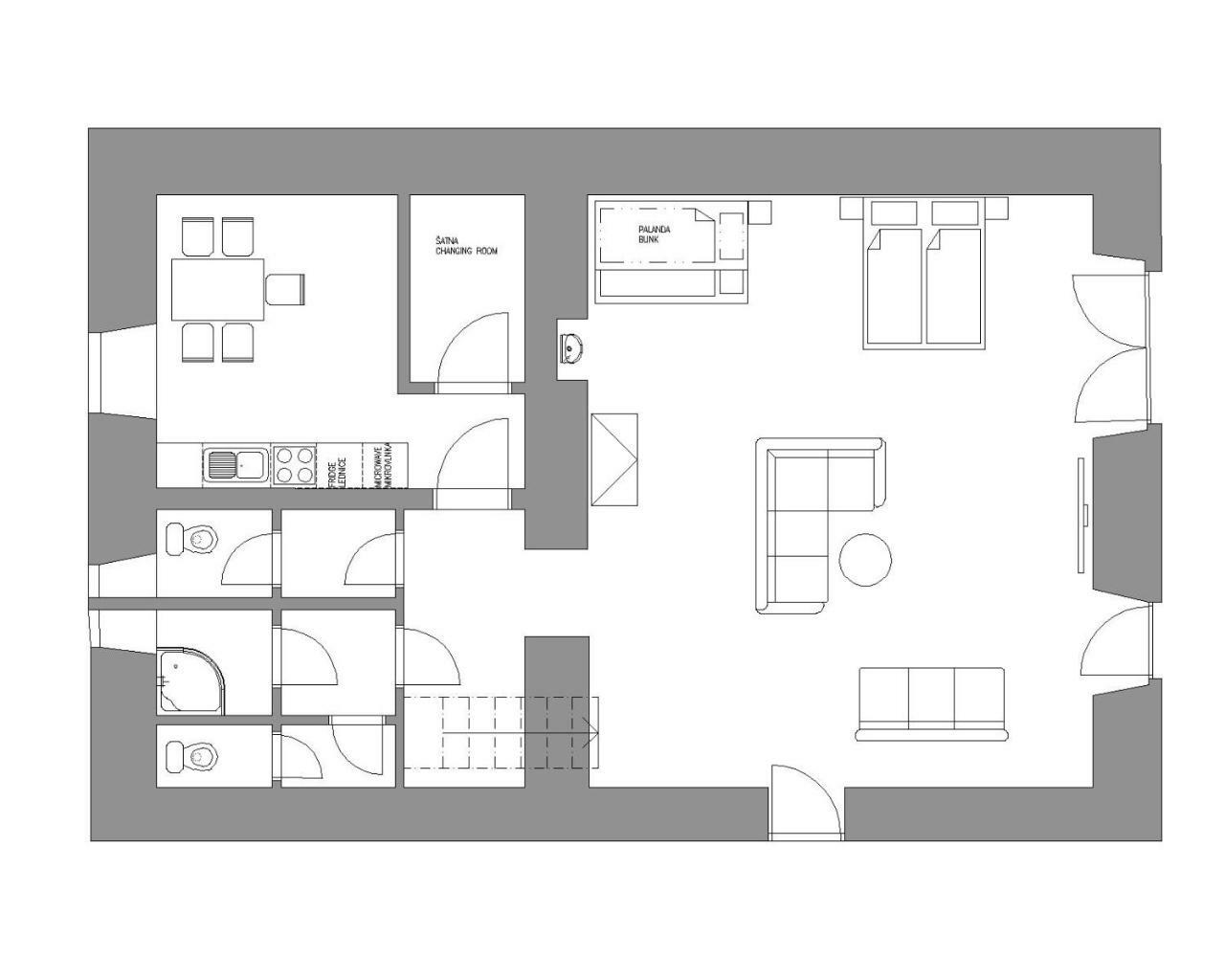 Apartmany Na Sumave Kasperske Hory Bagian luar foto